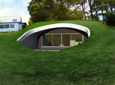 cost of solid metal underground house|tiny underground homes.